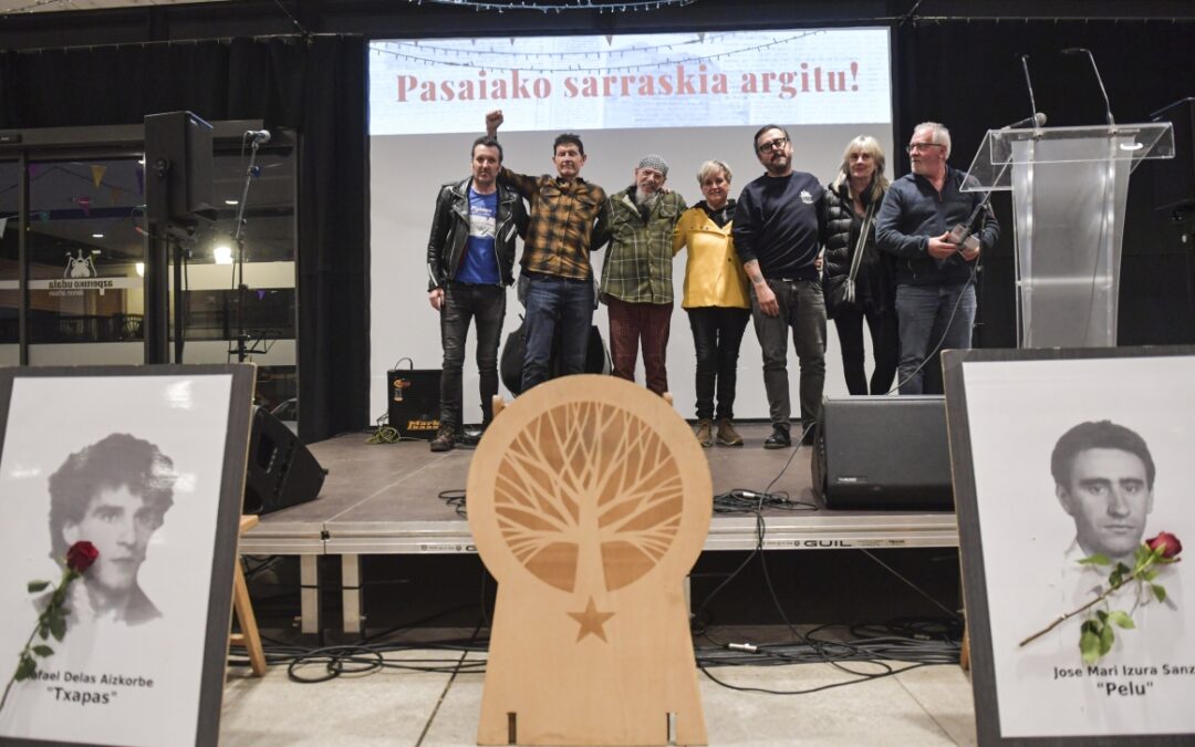 Eusko Jaurlaritzak biktima gisa aitortu ditu Pasaiako sarraskian hildako lau lagunak